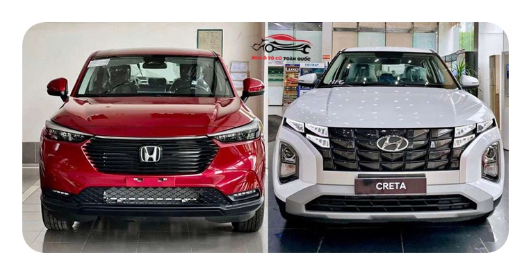 So sanh Honda HRV G va Huyndai Creta cao cap