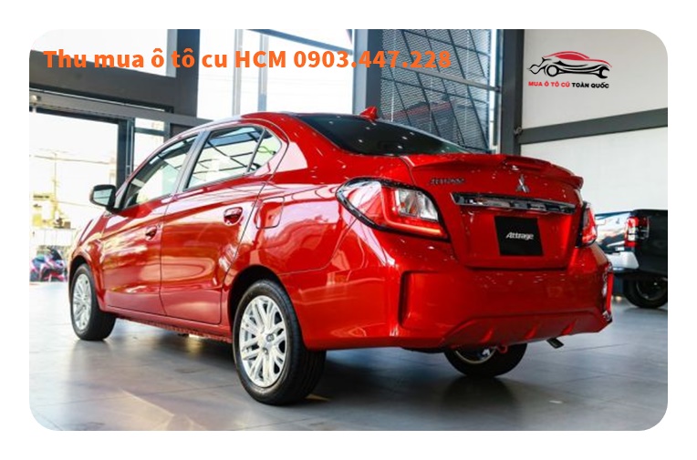 Thu mua xe ô tô Mitsubishi Attrage CVT cũ giá tốt nhất Lh 0903.447.228