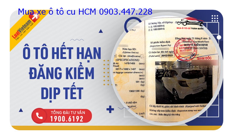 Đăng kiểm xe ô tô Cập nhật thủ tục đăng kiểm xe ô tô mới nhất