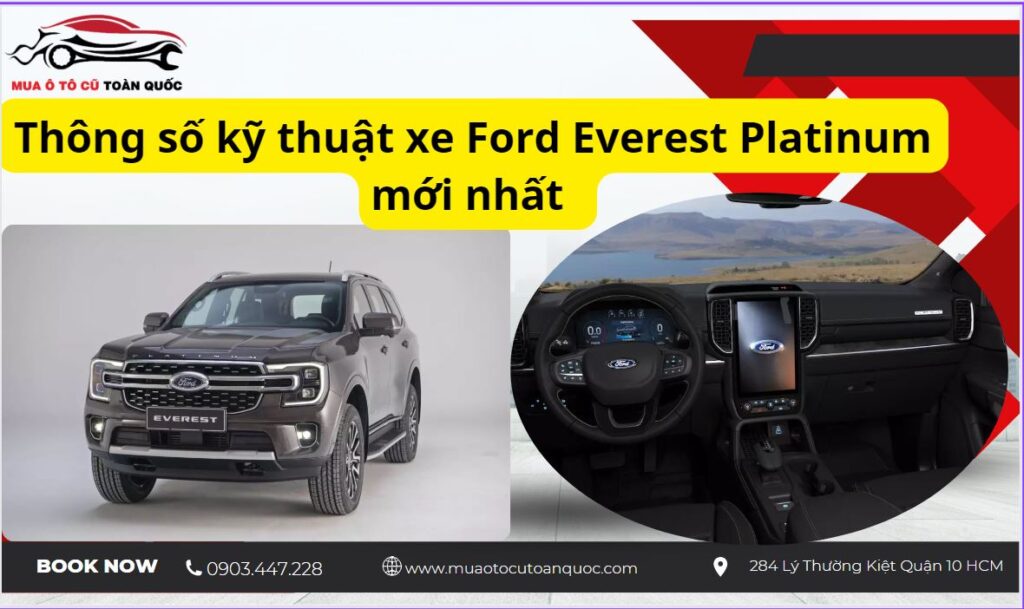 Thông số kỹ thuật xe Ford Everest Platinum