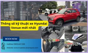 Thông số kỹ thuật xe Hyundai Venue mới nhất